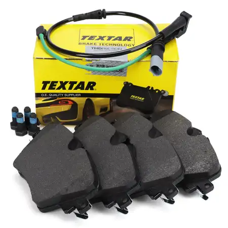 TEXTAR 2561701 Bremsbel&auml;ge + Wako f&uuml;r BMW 1er F40 F44 F45 F46 X1 F48 X2 F39 MINI F54 vorne