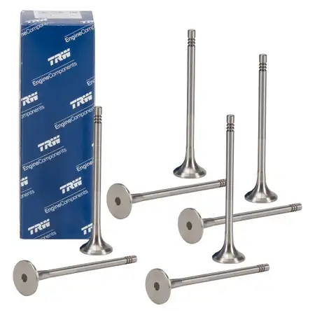 8x TRW 111228 Auslassventil f&uuml;r BMW F20 F21 114d 116d MINI R56 R55 R60 R57 N47 11347812616