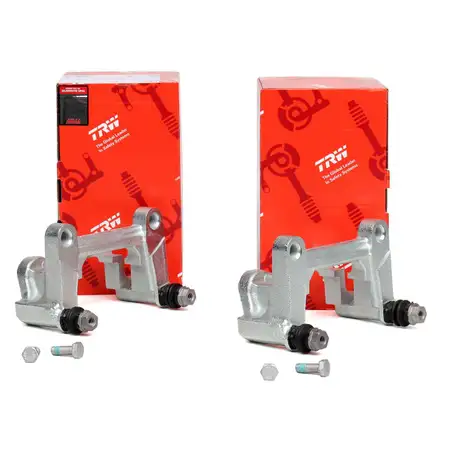 2x TRW Halter Bremssattel f&uuml;r NISSAN Primastar OPEL Vivaro RENAULT Trafic 2 3 hinten