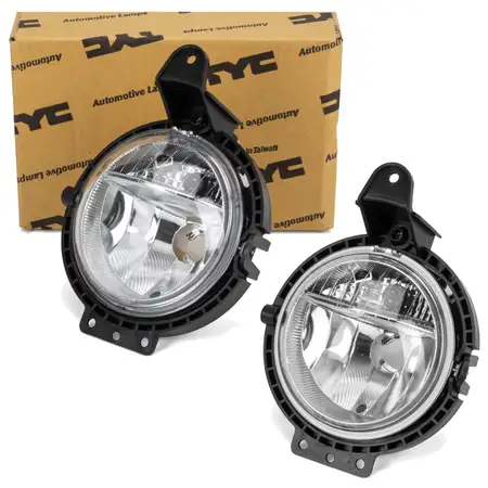 2x TYC 19-0597-01-9 HALOGEN Nebelscheinwerfer f&uuml;r MINI R55 R56 R57 R58 vorne 63172751295