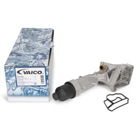 VAICO V30-3689 &Ouml;lfiltergeh&auml;use + Dichtung f&uuml;r MERCEDES W203 W204 W211 W212 SLK R171 M271