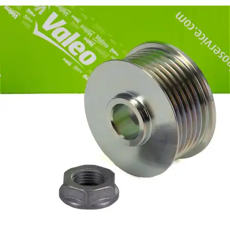 VALEO 593956 Riemenscheibe Genrator f&uuml;r BMW E87 E90 E91 E92 M47 N47 N57 M57 12317792020