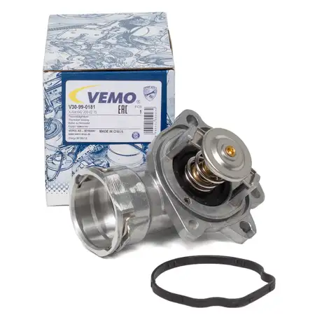 VEMO V30-99-0181 Thermostat Housing + Gasket for MERCEDES W203, W204, W211, W212, X204