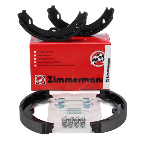 ZIMMERMANN Bremsbacken + Zubeh&ouml;r Satz f&uuml;r MERCEDES CLS C219 E-Klasse W211 S211 SL R230