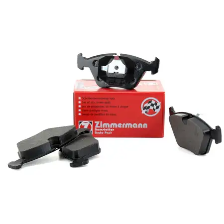 ZIMMERMANN Brake Pads for BMW 3 Series E36, 5 Series E34, 7 Series E32, and Z3 E36 (Front)