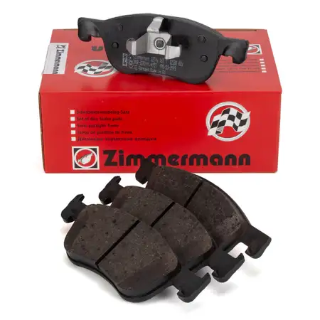 ZIMMERMANN Bremsbel&auml;ge f&uuml;r FORD Fiesta 7 MK7 1.0/1.5 ST EcoBoost 1.5 TDCi vorne
