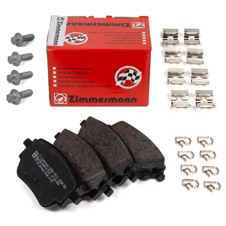 ZIMMERMANN Bremsbel&auml;ge f&uuml;r MERCEDES W177 V177 W247 C118 X118 X247 hinten 0004209905