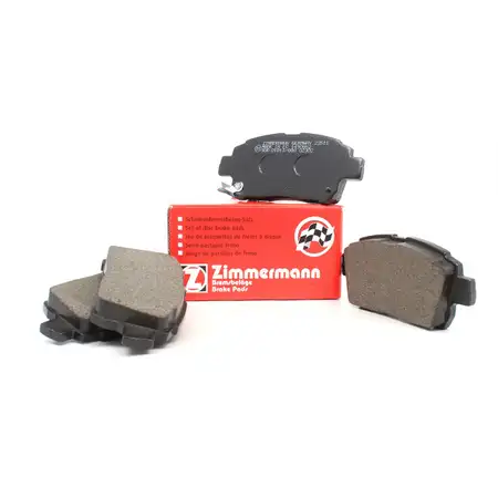 ZIMMERMANN Bremsbel&auml;ge f&uuml;r TOYOTA Corolla E11 E12 Prius W1 W2 Yaris P1 P2 vorne