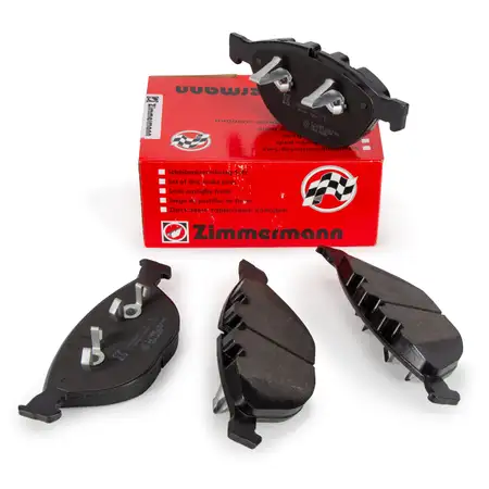 ZIMMERMANN Bremsbel&auml;ge Bremskl&ouml;tze f&uuml;r BMW 5er E60 E61 6er E63 E64 7er E65 E66 E67 vorne