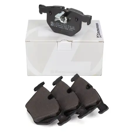 ZIMMERMANN pb:z Bremsbel&auml;ge f&uuml;r BMW 5er E60 E61 520-530i 520-530d 6er E63 E64 630i hinten