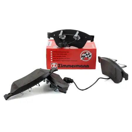 ZIMMERMANN Bremsbel&auml;ge + Wako f&uuml;r AUDI A8 4D 4.2 + S8 Quattro vorne