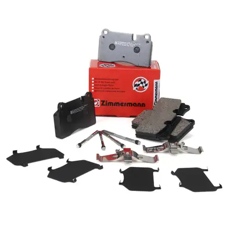 ZIMMERMANN Bremsbel&auml;ge f&uuml;r AUDI RS3 8P TTRS 8J SEAT Leon Cupra 5F VW Touareg vorne