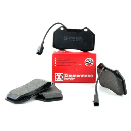 ZIMMERMANN Bremsbel&auml;ge + Wako f&uuml;r ALFA ROMEO Mito 4C ABARTH Grande Punto/Punto vorne