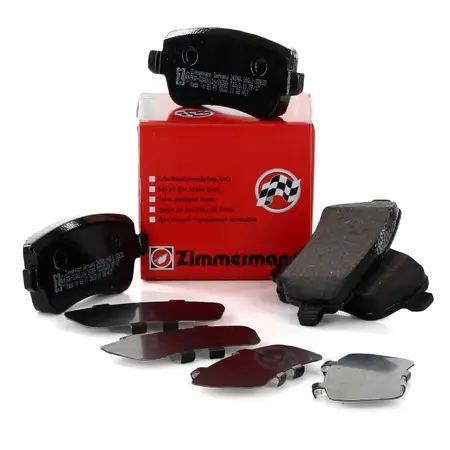 ZIMMERMANN Bremsbel&auml;ge Bremskl&ouml;tze f&uuml;r Fiat Croma (194) 1.8 2.2 1.9D 2.4D hinten