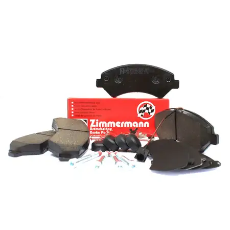 ZIMMERMANN 24466.190.3 Bremsbel&auml;ge + Wako f&uuml;r CITROEN Jumper FIAT Ducato PEUGEOT vorne