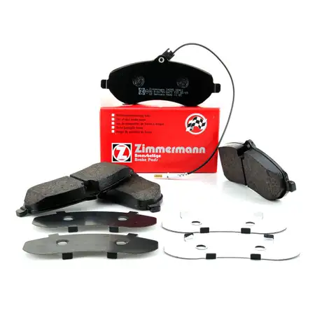 ZIMMERMANN Bremsbel&auml;ge + Wako f&uuml;r CITROEN Jumpy FIAT Scudo PEUGEOT Expert vorne