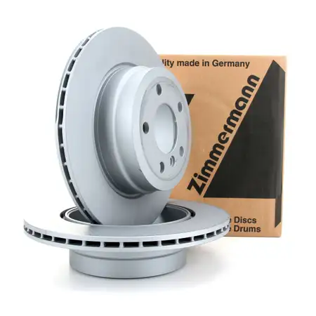 ZIMMERMANN Bremsscheiben Satz f&uuml;r BMW X5 E70 F15 F85 X6 E71 E72 F16 F86 hinten
