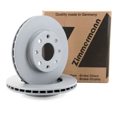 ZIMMERMANN Bremsscheiben f&uuml;r Chevrolet Spark 1.0 1.2 Daewoo Kalos 1.2 1.4 vorne