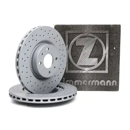 ZIMMERMANN Bremsscheiben Satz f&uuml;r ABARTH 500/C 595/695 vorne