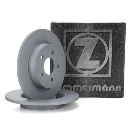 ZIMMERMANN Bremsscheiben Satz f&uuml;r FORD Focus C-Max/C-Max DM2 Focus 2 hinten