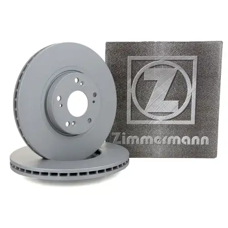 ZIMMERMANN Bremsscheiben f&uuml;r Honda Accord VII 2.0 2.4/Vtec E/T 2.2 i-CTDi vorne