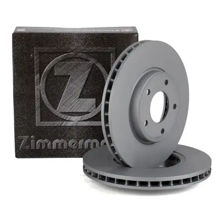 ZIMMERMANN Bremsscheiben Satz f&uuml;r JAGUAR XJ X308 XK 8 X100 3.2 4.0 R 4.2 vorne
