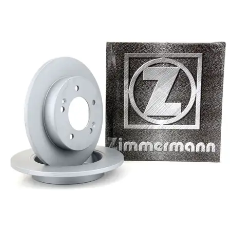 ZIMMERMANN Bremsscheiben Satz f&uuml;r Hyundai ix20 (JC) Kia Venga (YN) hinten