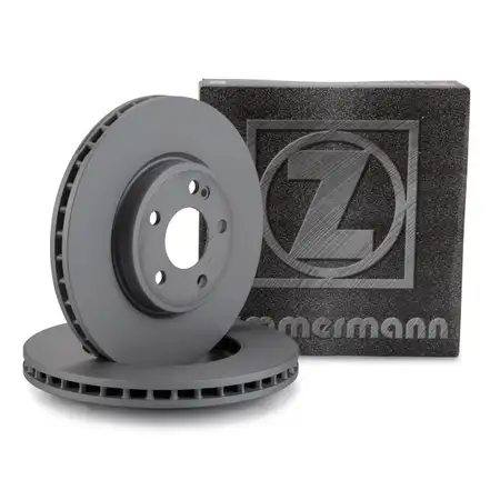 ZIMMERMANN Bremsscheiben Satz f&uuml;r MERCEDES W177 V177 W247 C118 X118 H247 vorne 2474210412
