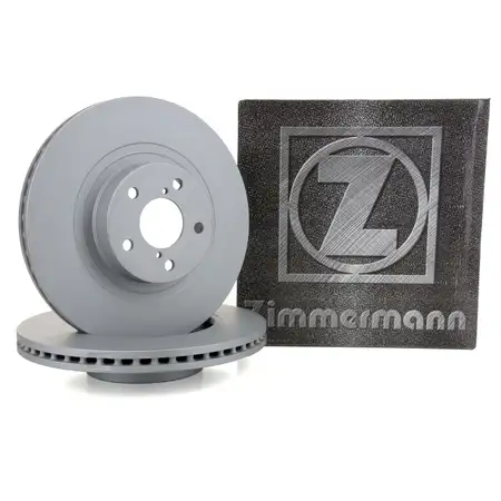 ZIMMERMANN Bremsscheiben Satz &Oslash; 293mm f&uuml;r TOYOTA GT 86 2.0 200 PS 16 Zoll vorne