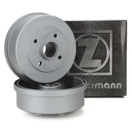 ZIMMERMANN Bremstrommeln Satz f&uuml;r OPEL Corsa C mit ABS hinten 418001/9196290