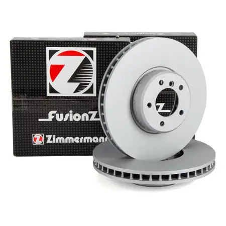 Zimmermann FORMULA F Bremsscheiben Satz f&uuml;r BMW E60 E61 535d E63 E64 650i 635d vorne