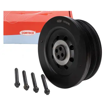 CORTECO Riemenscheibe Kurbelwelle f&uuml;r BMW E46 E90-93 E60/61 E65 X5 X6 M57 11238511371