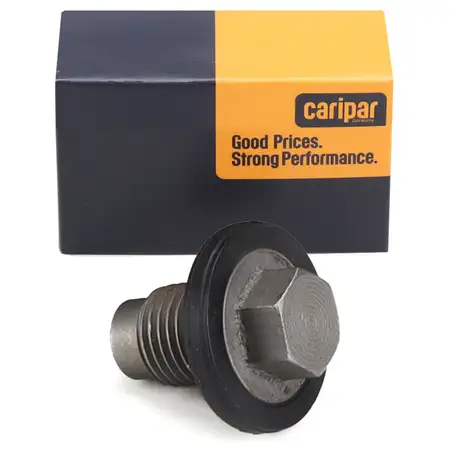 CARIPAR &Ouml;lablassschraube + Dichtring f&uuml;r FIAT 500 500X Freemont Panda Tipo MINI R50 R53 52