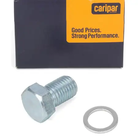 CARIPAR &Ouml;lablassschraube M12x1,5mm + Dichtring f&uuml;r BMW E36 E46 E39 E60 E38 E65 X3 X5 Z3 Z4