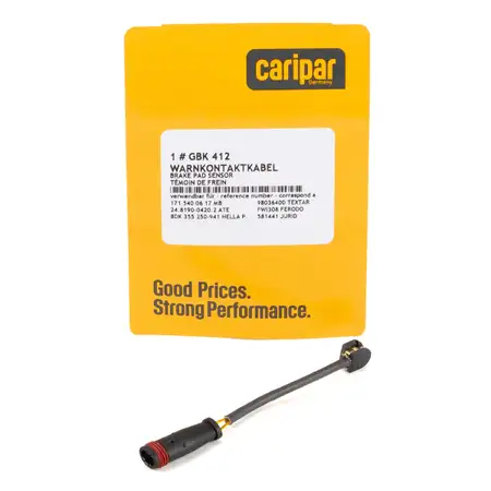 CARIPAR Warnkontaktkabel f&uuml;r MERCEDES W463 W166 W221 C216 C/A209 vorne/hinten 1715400617