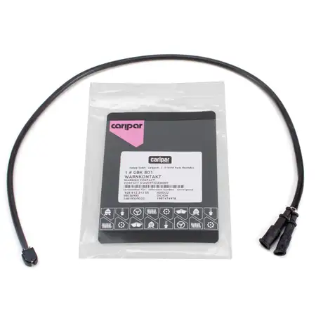 CARIPAR Warnkontaktkabel Warnkontakt f&uuml;r PORSCHE 928 4.5 4.7 5.0 5.4 hinten 92861231305