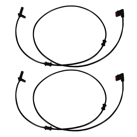 2x CARIPAR ABS Sensor Raddrehzahl f&uuml;r MERCEDES E-Klasse W211 S211 CLS hinten 2115403017