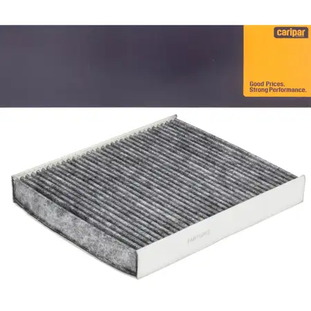 CARIPAR Cabin Air Filter (Activated Carbon Filter) for VW Polo 5, Ibiza 4, Fabia 2 and 3 (Part No. 6R0819653)