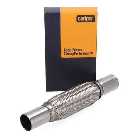 CARIPAR Rohrverbinder Flexrohr Auspuff Flexibel INNER BRAID &Oslash; 45,5 mm L&auml;nge 200/340 mm