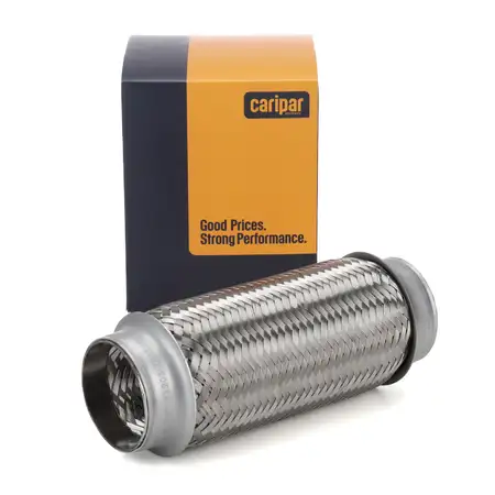 CARIPAR Rohrverbinder Flexrohr Rohr Auspuff INNER BRAID &Oslash; 57,5 mm L&auml;nge 203,2 mm