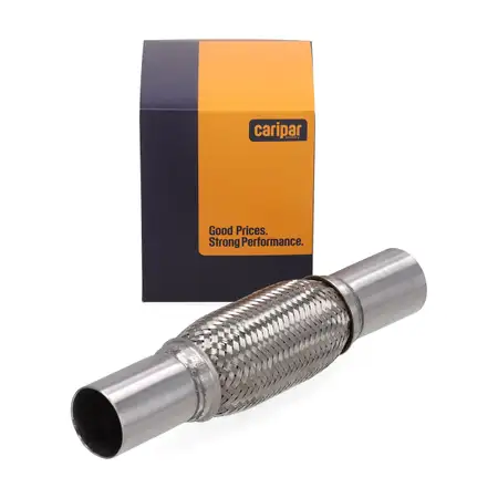 CARIPAR Rohrverbinder Flexrohr Auspuff Flexibel INNER BRAID &Oslash; 45,5 mm L&auml;nge 150/290 mm