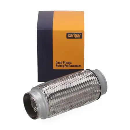 CARIPAR Rohrverbinder Flexrohr Rohr Auspuff Flexibel INNER BRAID &Oslash; 61,3 mm L&auml;nge 203,2 mm