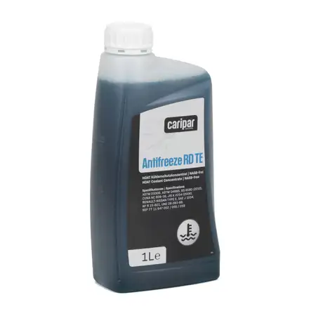 1L CARIPAR ANTIFREEZE RD TYPE E K&uuml;hlerfrostschutz Konzentrat f&uuml;r RENAULT 7711947052