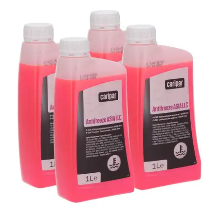 4L 4 Liter CARIPAR ANTIFREEZE ASIA LLC Frostschutz K&uuml;hlerfrostschutz Konzentrat