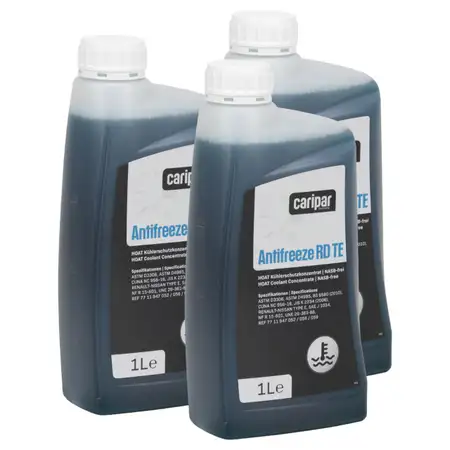 3L CARIPAR ANTIFREEZE RD TYPE E K&uuml;hlerfrostschutz Konzentrat f&uuml;r RENAULT 7711947052