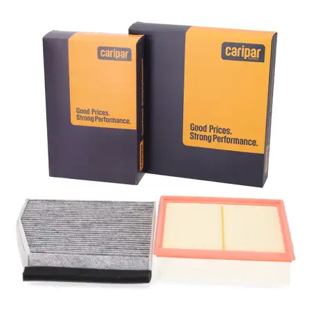 CARIPAR Innenraumfilter + Luftfilter f&uuml;r MERCEDES W176 W246 C/X117 X156 CDI OM607 OM651
