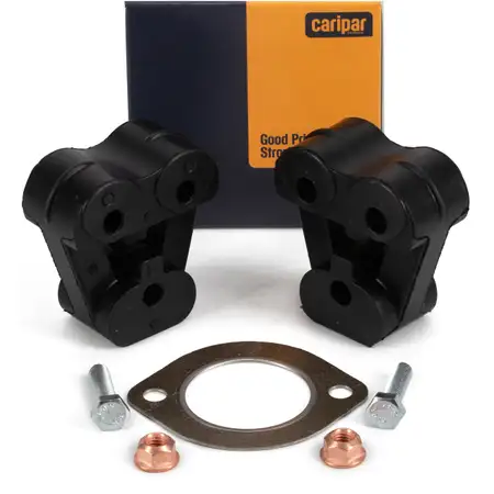 CARIPAR Montagesatz Auspuff Schalld&auml;mpfer f&uuml;r SMART ForTwo 0.8 1.0 M132 OM660 4514920044
