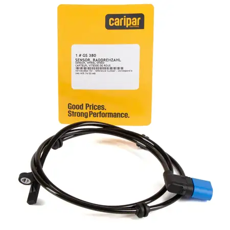 CARIPAR ABS Sensor Raddrehzahl f&uuml;r MERCEDES W176 W246 10/C117 X156 hinten 2469057603