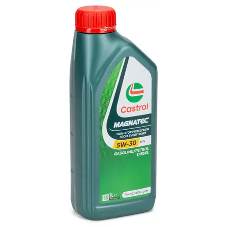 1L 1 Liter CASTROL MAGNATEC 5W-30 A3/B4 Motor&ouml;l f&uuml;r MB 226/229.5 RN0700/0710 VW 502/505.00