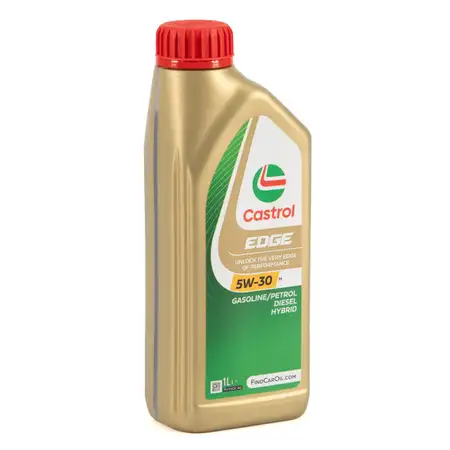 1L 1 Liter CASTROL EDGE 5W-30 M Motor&ouml;l ACEA C3 API SN BMW Longlife-04 MB 229.31/51/52